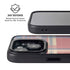 Red and Blue Plaid iPhone 15 Kickstand Case
